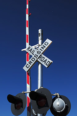 Emergency Number at rail crossing