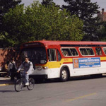 CyRide bus in Ames