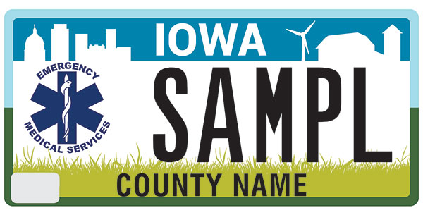 Amateur radio call letter plate