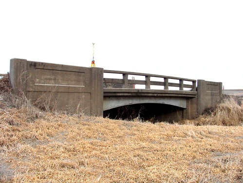 Photo of the 120th Street Bridge in Muscatine County, Iowa