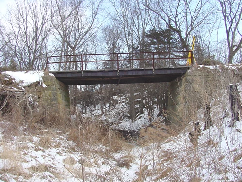 Photo of the Dry Run Bridge in Clayton County, Iowa