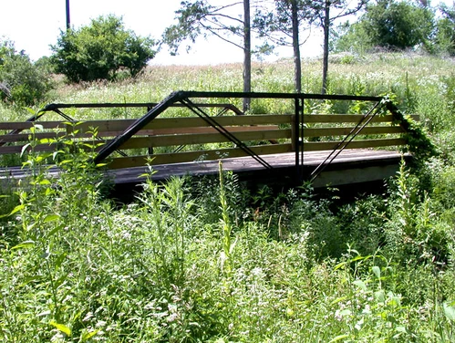 Photo of the Morgan Bridge in Madison County, Iowa