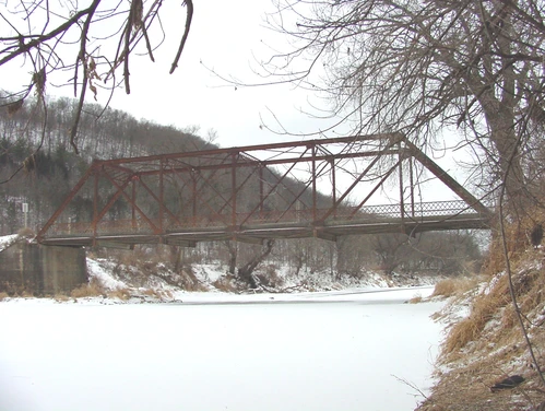 Upper Iowa River bridge