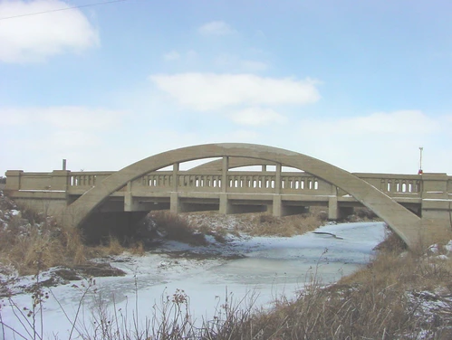 Photo of the Beaver Creek Bridge III in Boone County, Iowa.